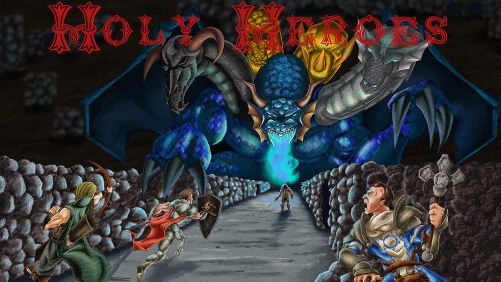 Holy Heroes: RPG para PC homenageia Dungeon Master do MSX | Revista Clube MSX