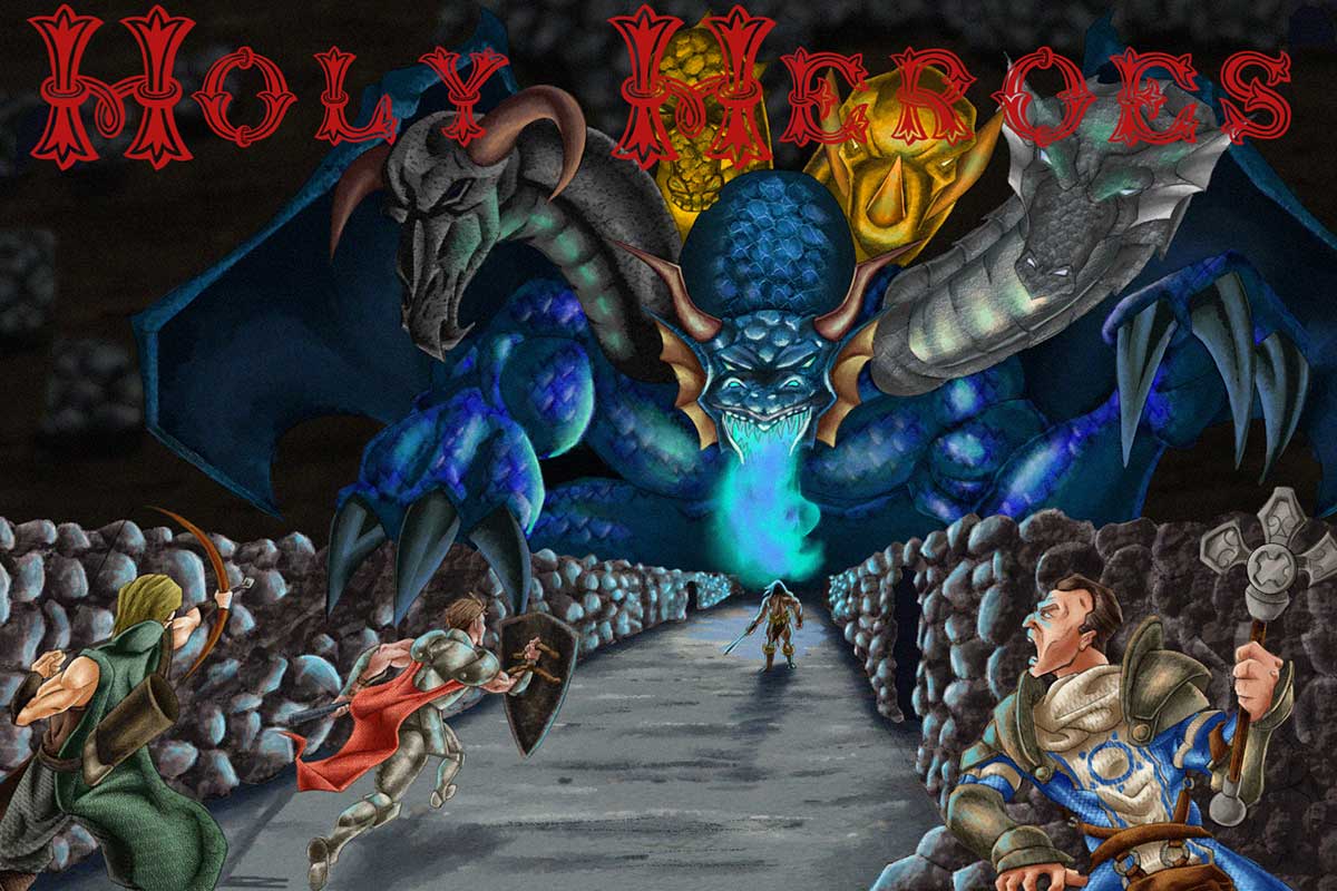 Holy Heroes: RPG para PC homenageia Dungeon Master do MSX | Revista Clube MSX