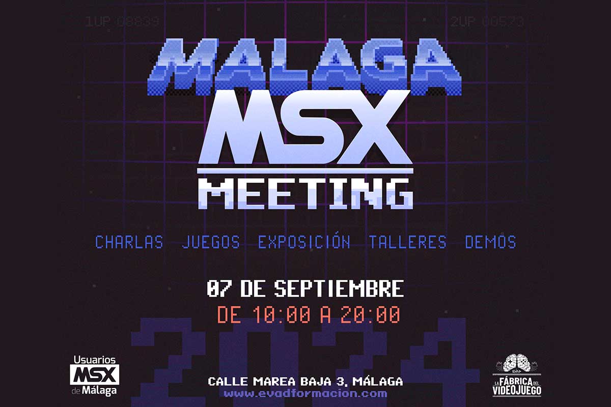 Malaga MSX Meeting 2024 divulga primeiras atrações | Revista Clube MSX