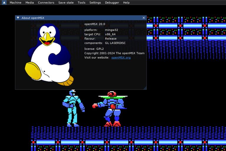 openMSX 20.0: emulador introduz nova interface gráfica | Revista Clube MSX