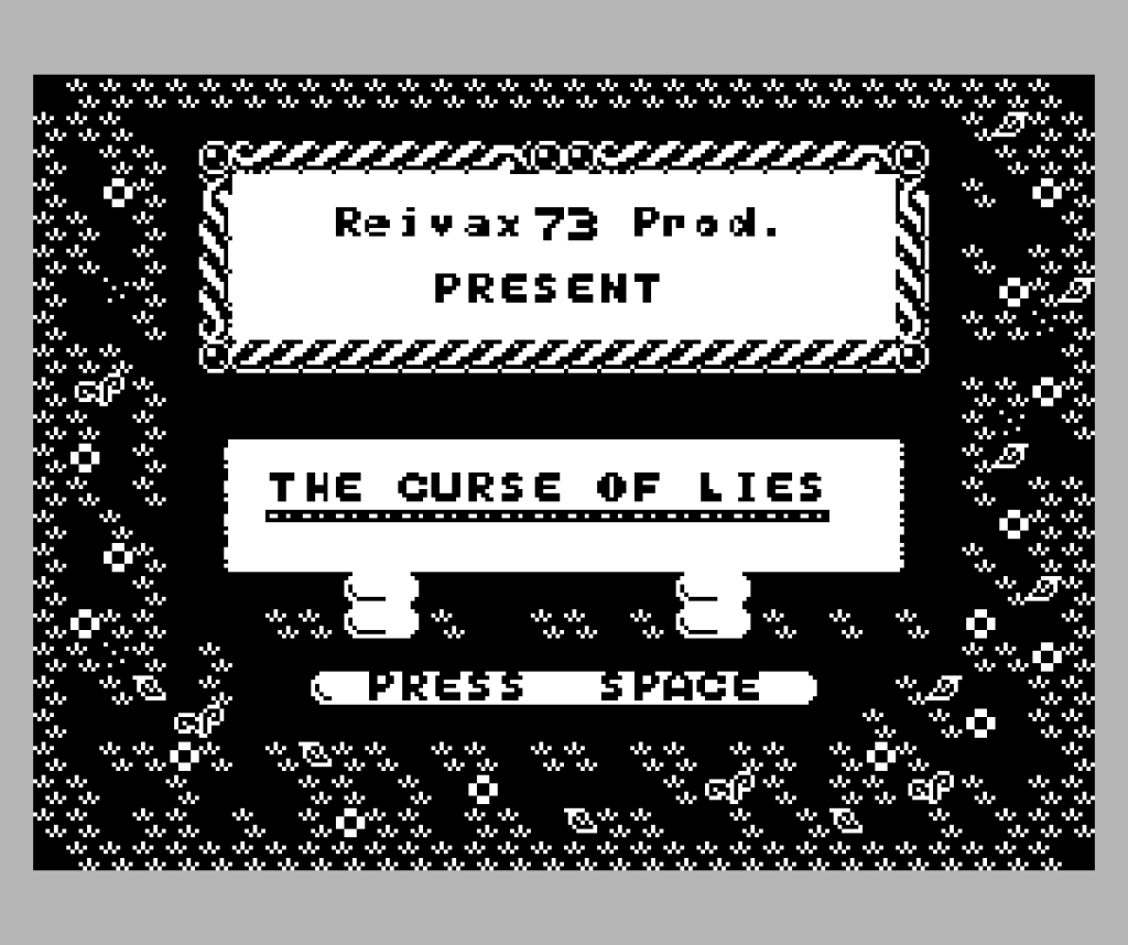 The Curse of Lies: décimo primeiro jogo inscrito na MSXdev24 | Revista Clube MSX