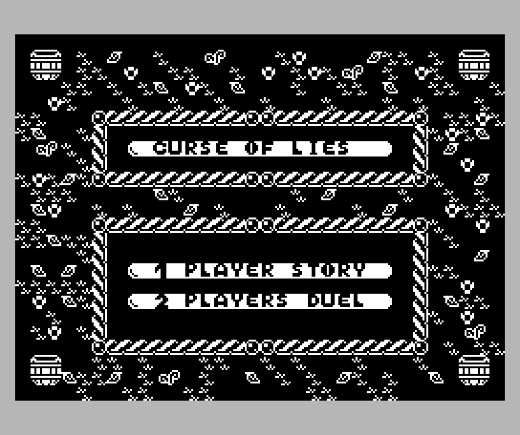 The Curse of Lies: décimo primeiro jogo inscrito na MSXdev24 | Revista Clube MSX