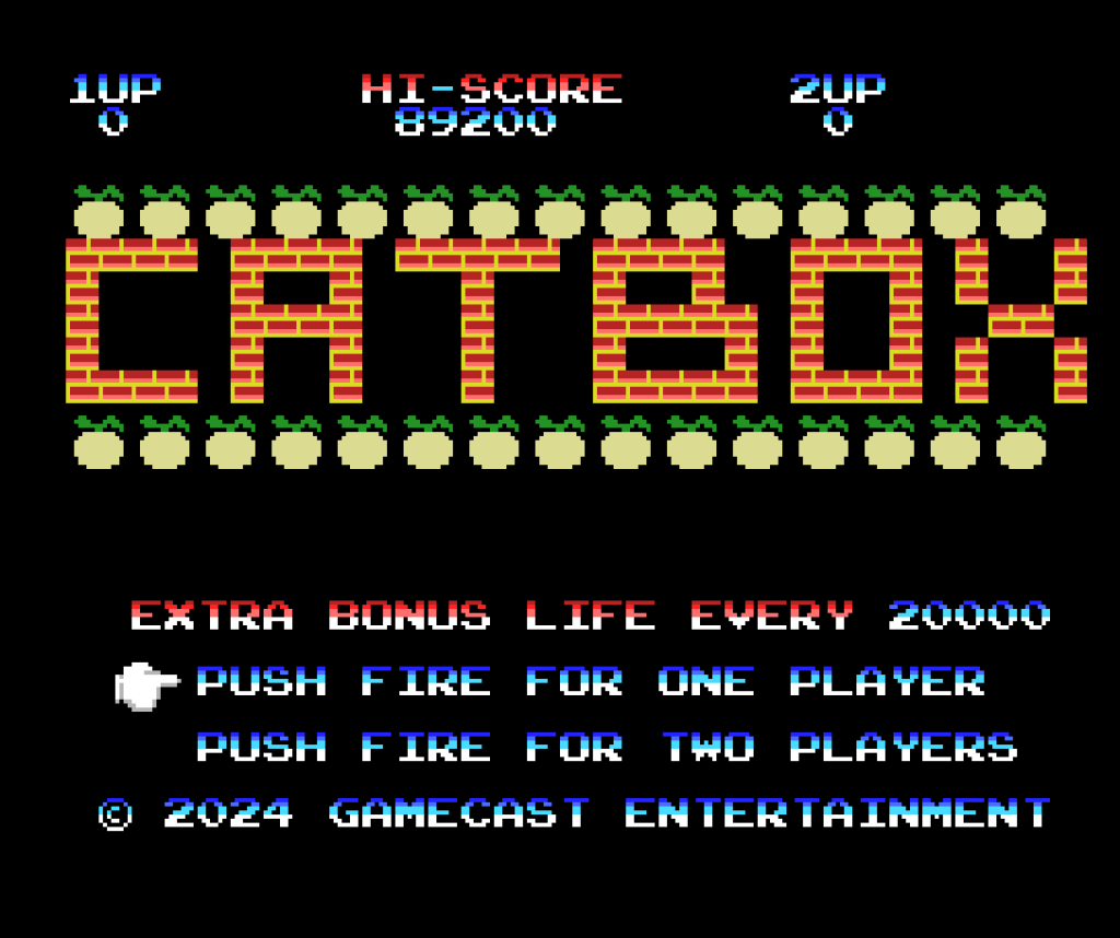 Catbox: 16º jogo inscrito na MSXdev24 | Revista Clube MSX