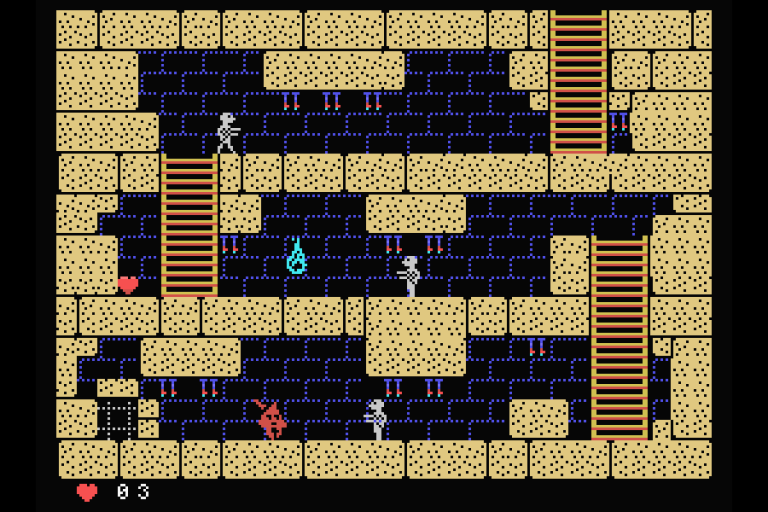 The Drop of Abu-Cymbel: 17º jogo inscrito na MSXdev24 | Revista Clube MSX