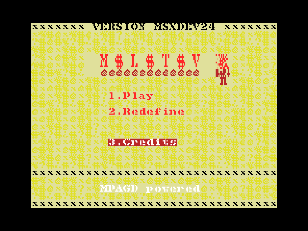 Molotov: Vigésimo jogo inscrito na MSXdev24 | Revista Clube MSX