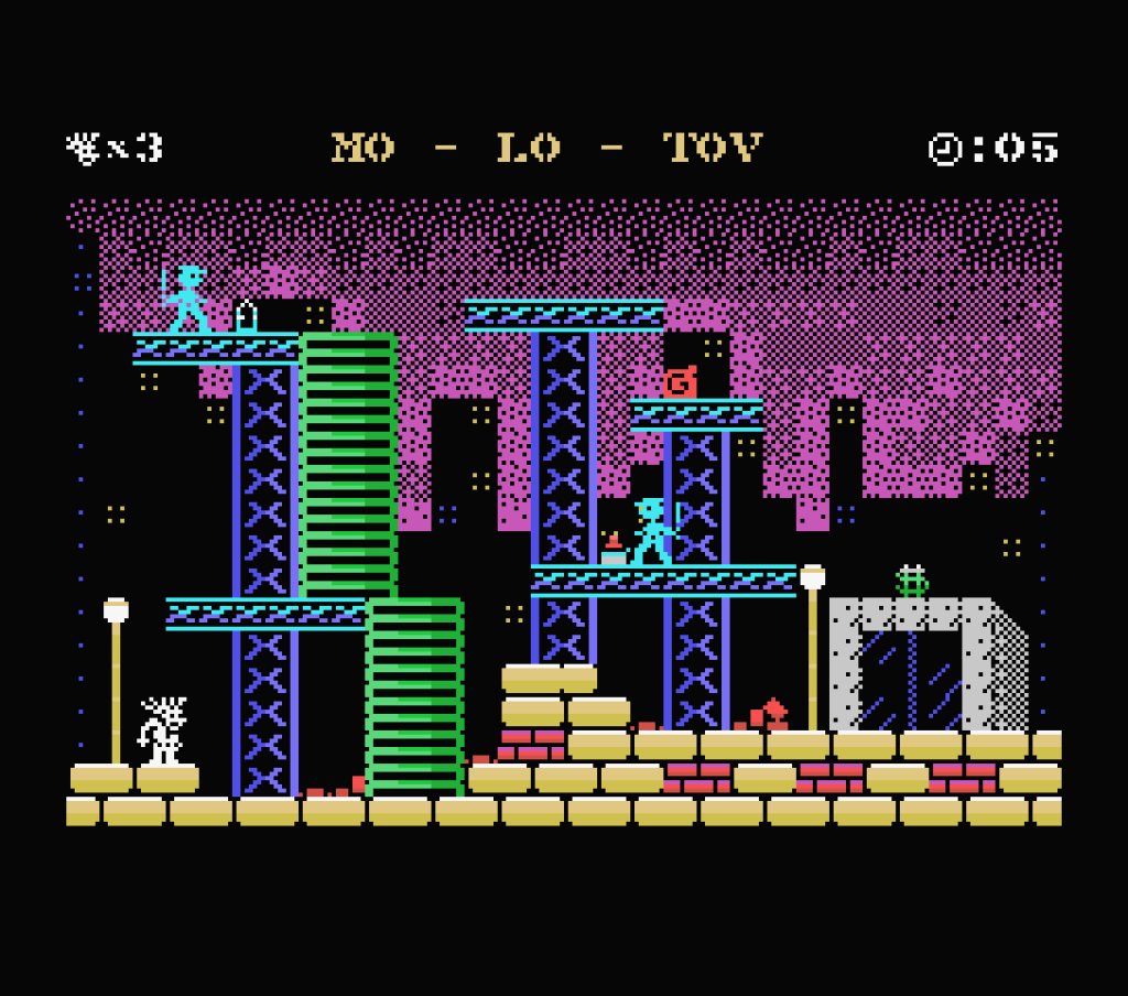 Molotov: Vigésimo jogo inscrito na MSXdev24 | Revista Clube MSX